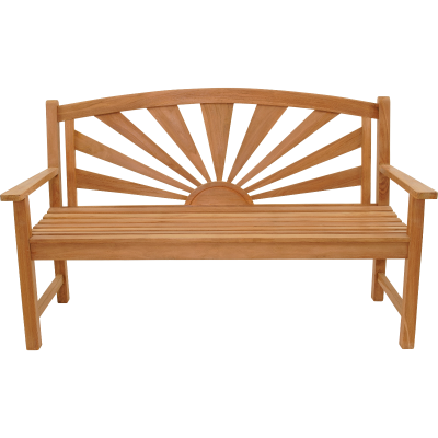 Sunburst tuinbank teak 156 cm - bruin