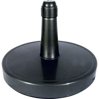 Parasolvoet rond kunststof vulbaar donkergrijs 100 kg