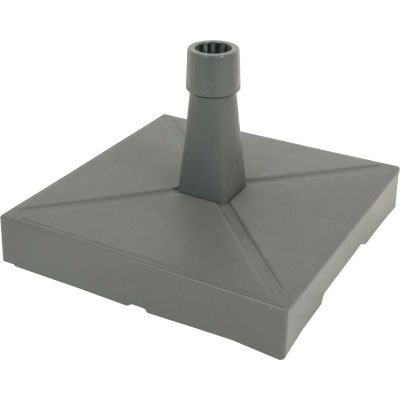 Parasolvoet beton gevuld donkergrijs 30 kg