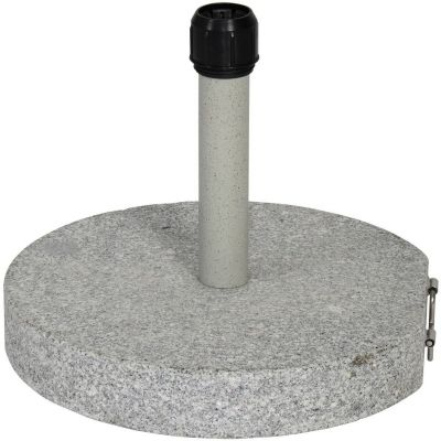 Parasolvoet rond graniet 30 kg