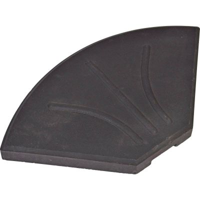 Betonplaat voor zweefparasol zwart