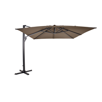 Zweefparasol Taurus 3x3mtr - taupe