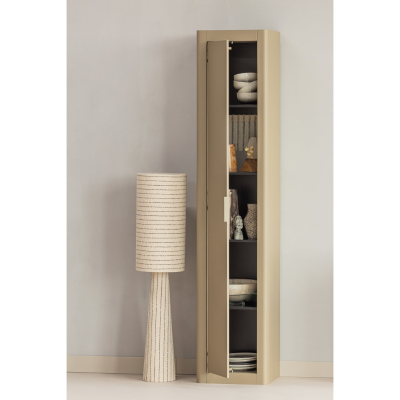 Woood Gunnar smalle hoge wandkast grenen