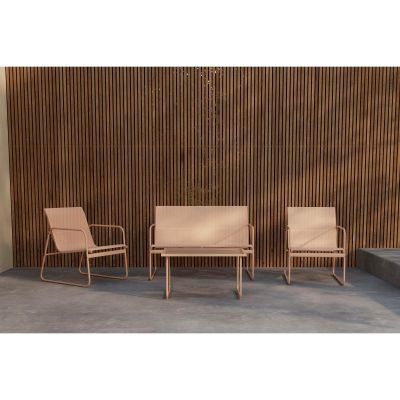 Svea Silas loungeset - beige/beige