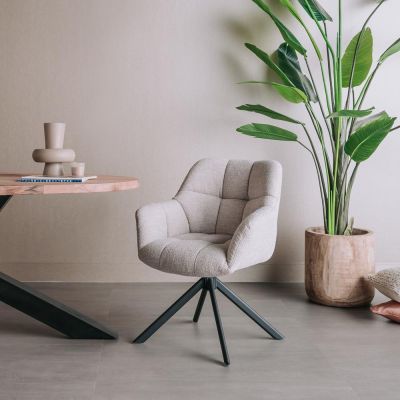 Tower Living Alba draaibare armstoel