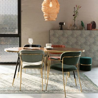 Jolien eetkamerstoel stof