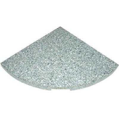 Granietplaat voor zweefparasol grijs