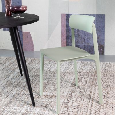 Eetkamerstoel Clive Lichtgroen