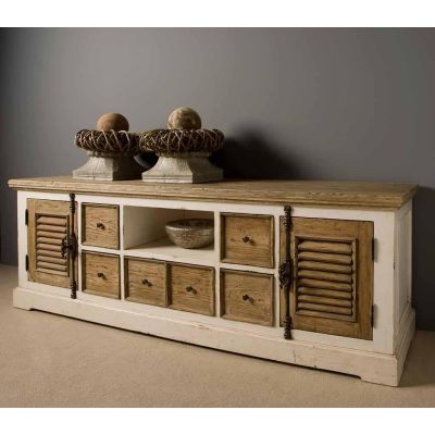 Tower Living Amanda tv-meubel - 190 cm - wit