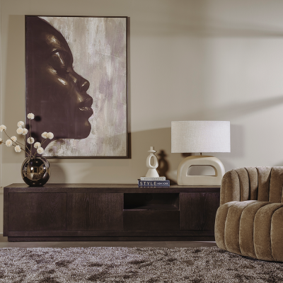 Tower Living Mincio tv-meubel - 220 cm - bruin